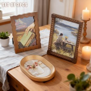 Retro Mixed Wood Colorful Picture Frames